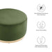 Modway Tilden Large 29" Round Performance Velvet Upholstered Ottoman Living Room Furniture - View 14