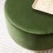 Modway Tilden Large 29" Round Performance Velvet Upholstered Ottoman Living Room Furniture - View 16