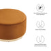 Modway Tilden Large 29" Round Performance Velvet Upholstered Ottoman Living Room Furniture - View 20