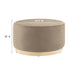 Modway Tilden Large 29" Round Performance Velvet Upholstered Ottoman Living Room Furniture - View 27