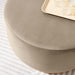 Modway Tilden Large 29" Round Performance Velvet Upholstered Ottoman Living Room Furniture - View 28