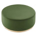 Modway Tilden Large 38" Round Performance Velvet Upholstered Ottoman Living Room Furniture - View 17