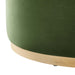 Modway Tilden Large 38" Round Performance Velvet Upholstered Ottoman Living Room Furniture - View 18