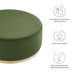 Modway Tilden Large 38" Round Performance Velvet Upholstered Ottoman Living Room Furniture - View 14