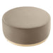 Modway Tilden Large 38" Round Performance Velvet Upholstered Ottoman Living Room Furniture - View 29