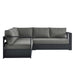 Tahoe 3-Piece Outdoor Patio Powder-Coated Aluminum Sectional Sofa Set by Modway - alternate view