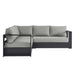 Tahoe 3-Piece Outdoor Patio Powder-Coated Aluminum Sectional Sofa Set by Modway - view 16