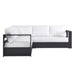 Tahoe 3-Piece Outdoor Patio Powder-Coated Aluminum Sectional Sofa Set by Modway - view 24
