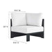 Tahoe 3-Piece Outdoor Patio Powder-Coated Aluminum Sectional Sofa Set by Modway - view 21