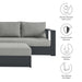 Tahoe 5-Piece Outdoor Patio Powder-Coated Aluminum Sectional Sofa Set by Modway - accessory view