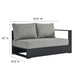 Tahoe 5-Piece Outdoor Patio Powder-Coated Aluminum Sectional Sofa Set by Modway - view 17