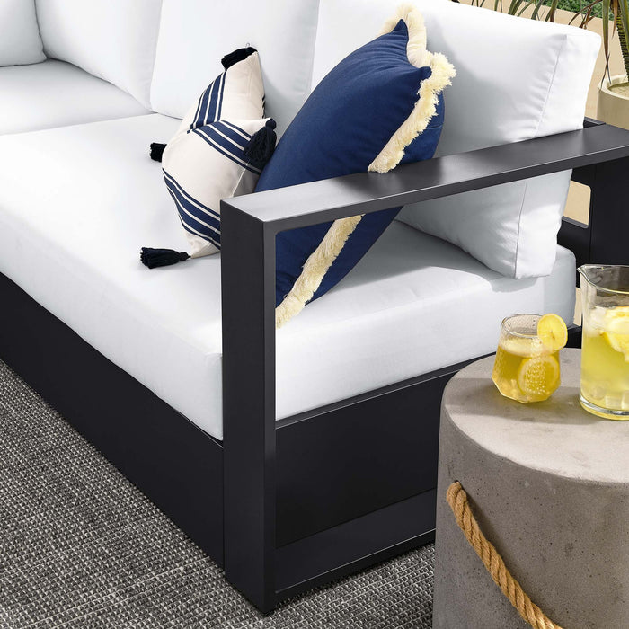 Tahoe 5-Piece Outdoor Patio Powder-Coated Aluminum Sectional Sofa Set by Modway - view 29