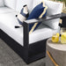 Tahoe 5-Piece Outdoor Patio Powder-Coated Aluminum Sectional Sofa Set by Modway - view 29