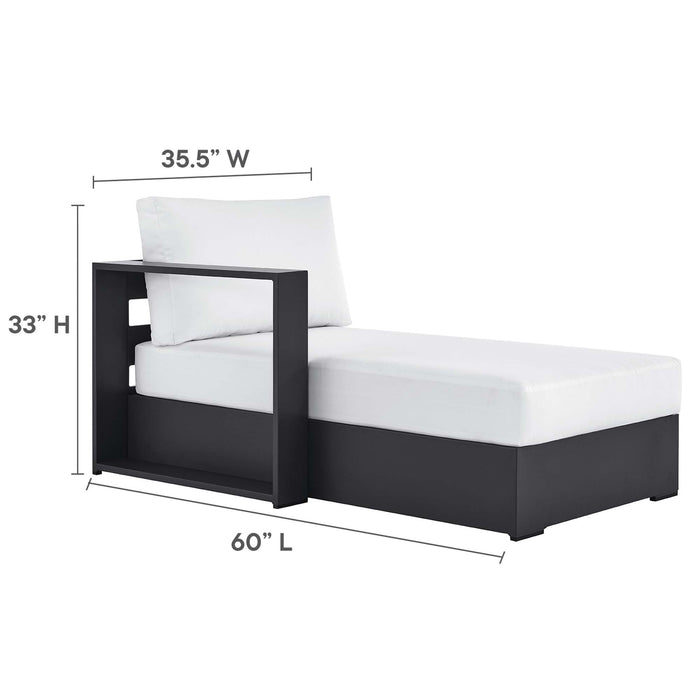 Tahoe 4-Piece Outdoor Patio Powder-Coated Aluminum Sectional Sofa Set by Modway - view 20