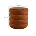 Modway Mezzo Round Performance Velvet Storage Ottoman - View 11