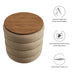 Modway Mezzo Round Performance Velvet Storage Ottoman - View 18