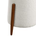 Modway Riven Upholstered Boucle Fabric Ottoman Living Room Furniture - Installation View