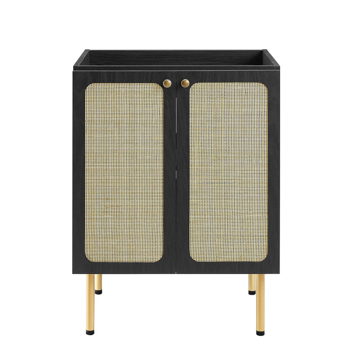 Chaucer Bathroom Vanity with Black Basin Included