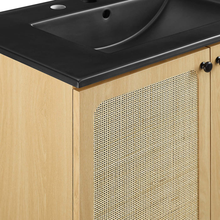 Chaucer Bathroom Vanity with Black Basin Included