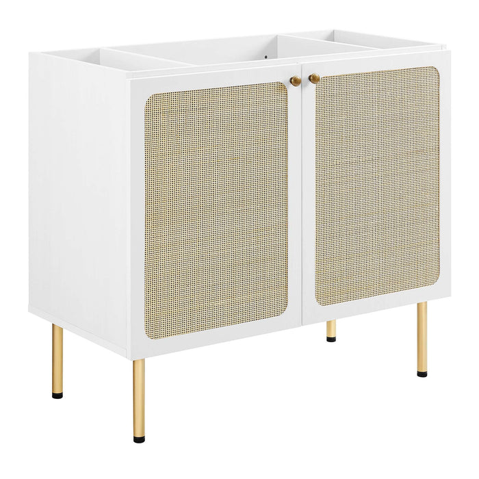 Chaucer Bathroom Vanity with White Basin Included