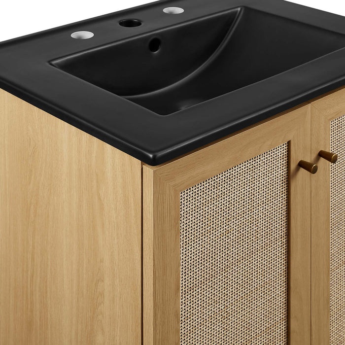 Soma Bathroom Vanity with Black Basin Included