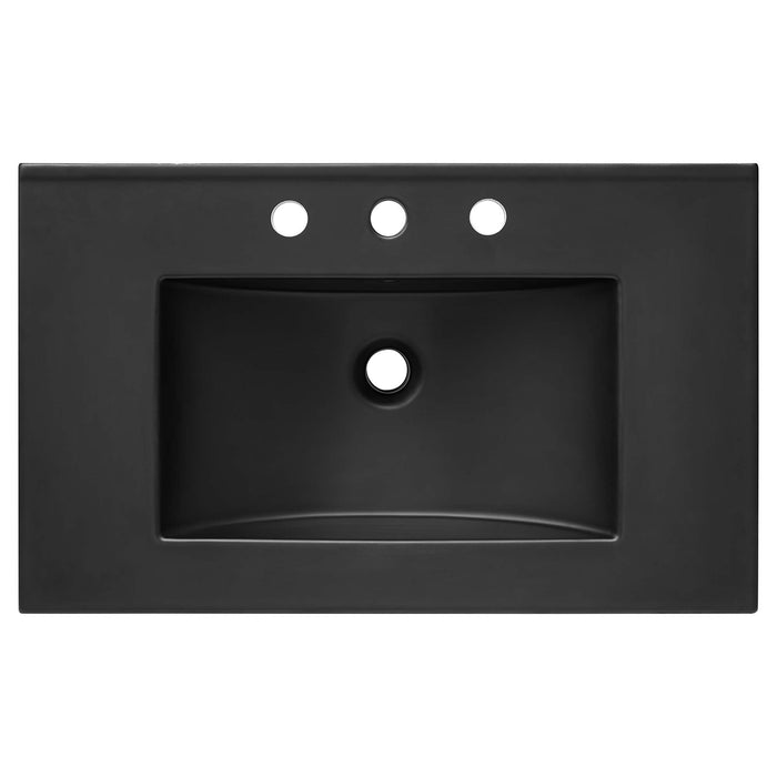 Soma Bathroom Vanity with Black Basin Included