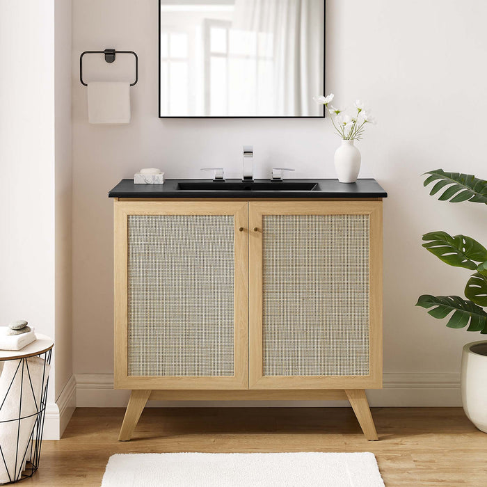 Soma Bathroom Vanity with Black Basin Included