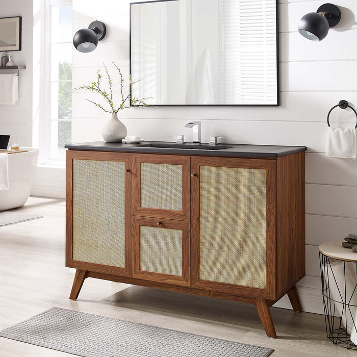 Soma Bathroom Vanity with Black Basin Included