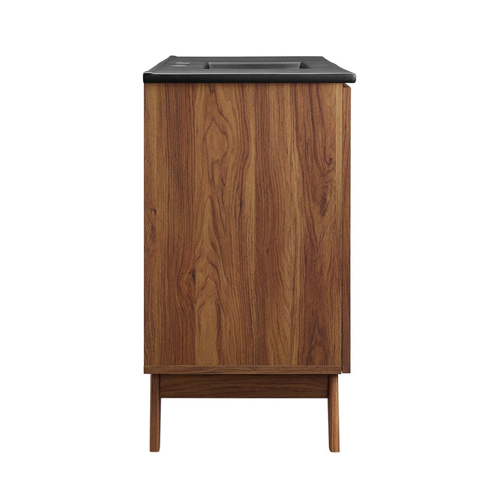 Soma Bathroom Vanity with Black Basin Included