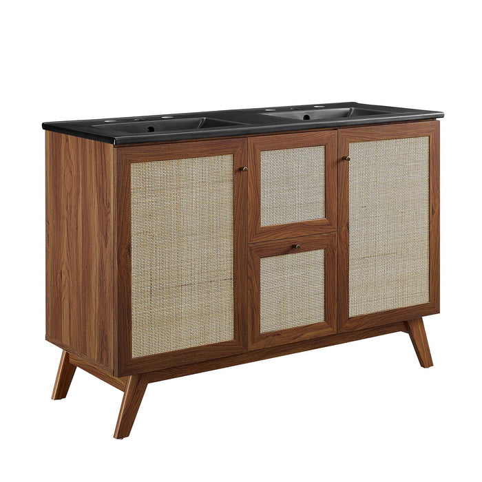 Soma Bathroom Vanity with Black Basin Included