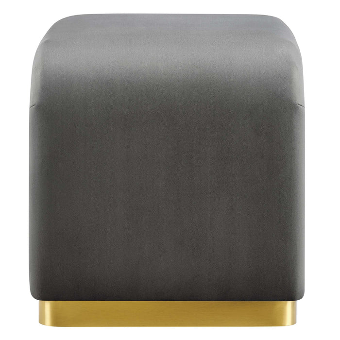 Koda Performance Velvet Waterfall Stool