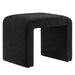 Modway Simba Boucle Fabric Waterfall Stool Living Room Furniture - View 19