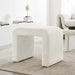Modway Simba Boucle Fabric Waterfall Stool Living Room Furniture - View 10