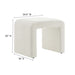 Modway Simba Boucle Fabric Waterfall Stool Living Room Furniture - View 12