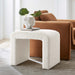 Modway Simba Boucle Fabric Waterfall Stool Living Room Furniture - View 14