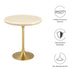 Modway Lippa Round Artificial Travertine Side Table Living Room Furniture - View 9
