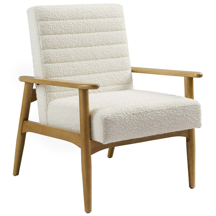 Jensen   Boucle Fabric Accent Chair