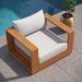 Modway Tahoe Outdoor Patio Acacia Wood Chair Living Room Furniture - View 15