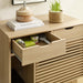 Modway Render Cat Cabinet Storage Shelf - Close-Up