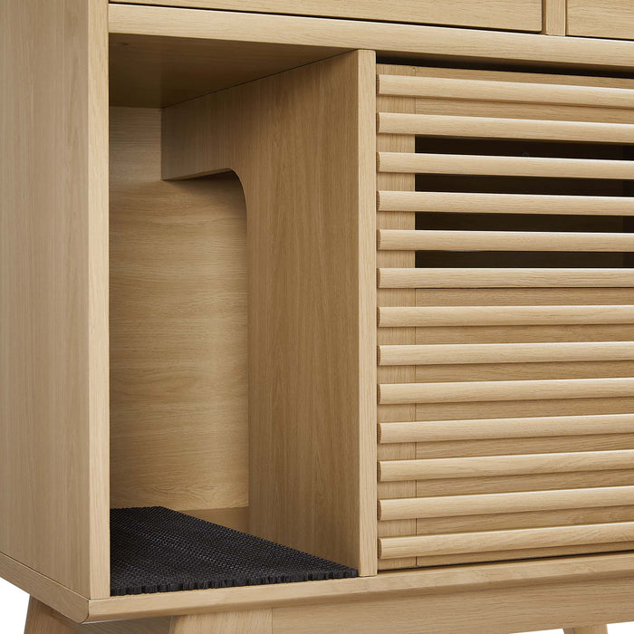 Modway Render Cat Cabinet Storage Shelf - View 16