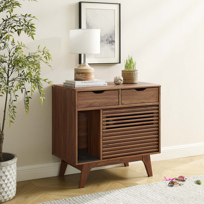 Modway Render Cat Cabinet Storage Shelf - View 21