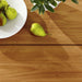 Vienna 46" Square Outdoor Patio Teak Wood Dining Table Natural