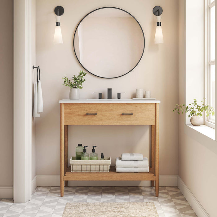 Zaire Bathroom Vanity Basin Included