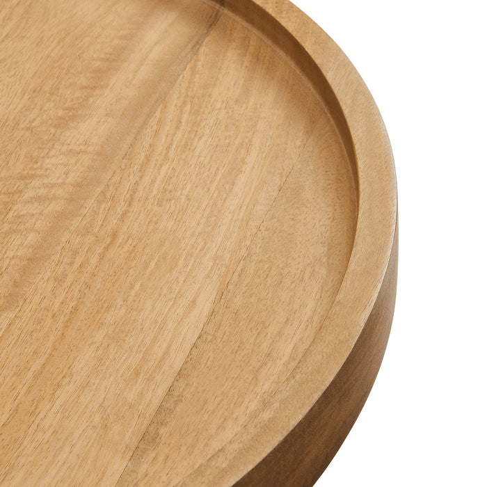 Modway Chiro Round Wood Side Table Living Room Furniture - View 14