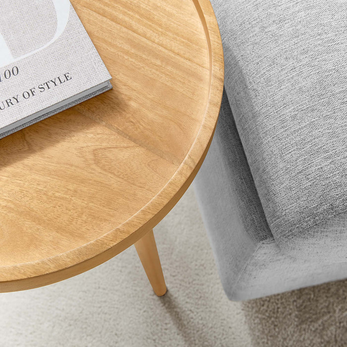 Modway Chiro Round Wood Side Table Living Room Furniture - View 11