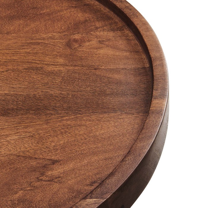Modway Chiro Round Wood Side Table Living Room Furniture - View 21