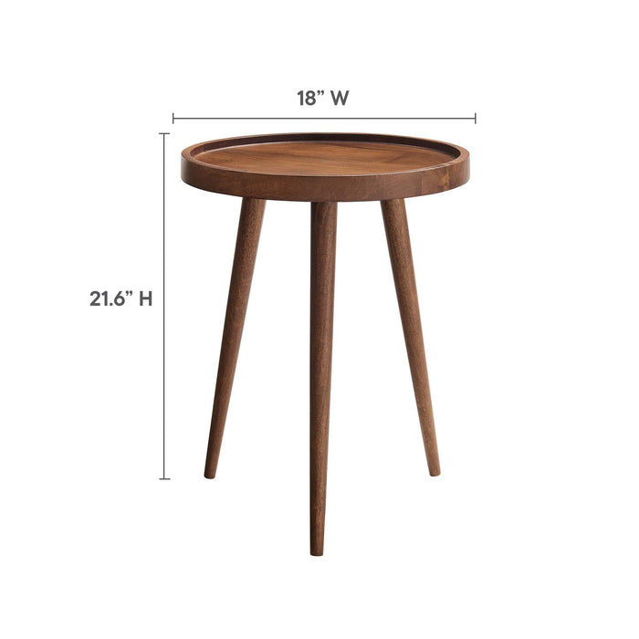 Modway Chiro Round Wood Side Table Living Room Furniture - View 17