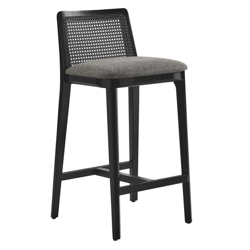 Modway Monarch Beech Wood and Rattan Counter Stool Living Room Furniture - View 44