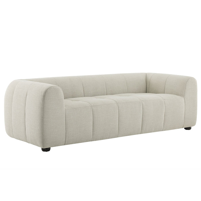 Liana   Upholstered Fabric Sofa - alternate angle view