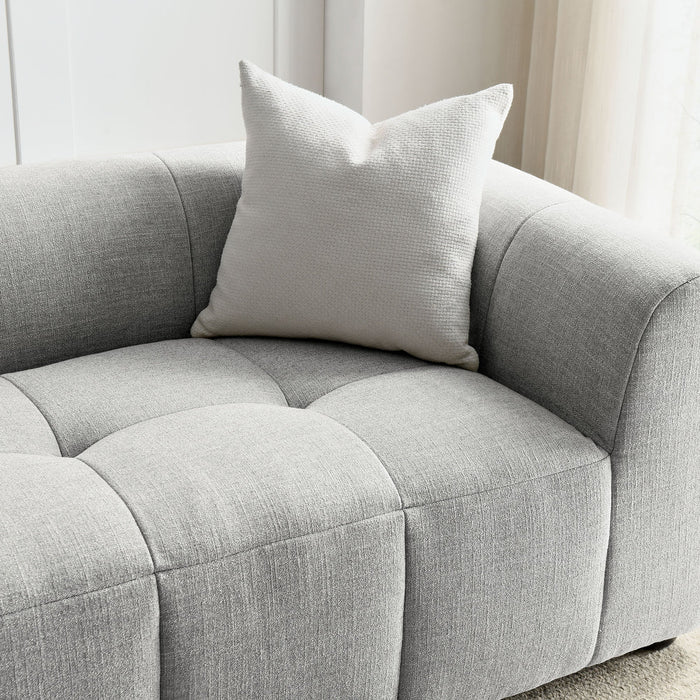 Liana   Upholstered Fabric Sofa - view 23